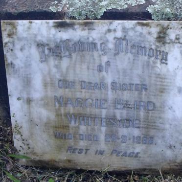 WHITESIDE Maggie Baird -1966