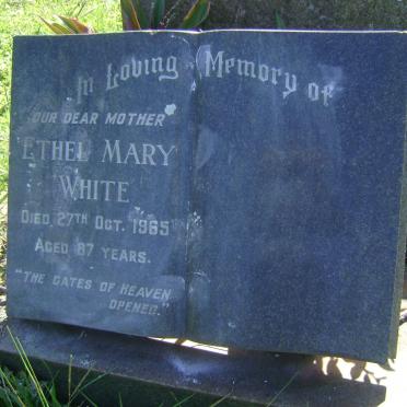 WHITE Ethel Mary -1965
