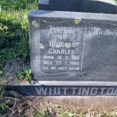 WHITTINGTON Douglas Charles 1919-1989