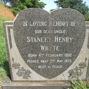 WHYTE Stanley Henry 1902-1975