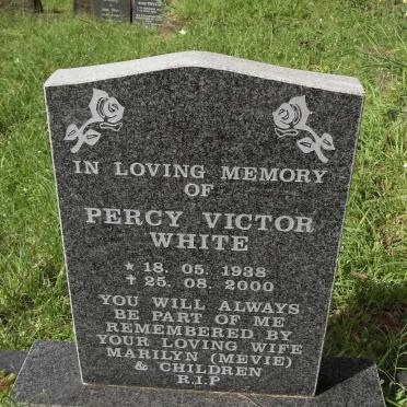 WHITE Percy Victor 1938-2000