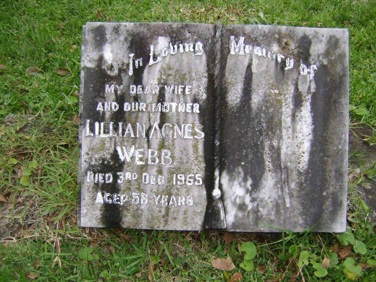 WEBB Lillian Agnes -1965