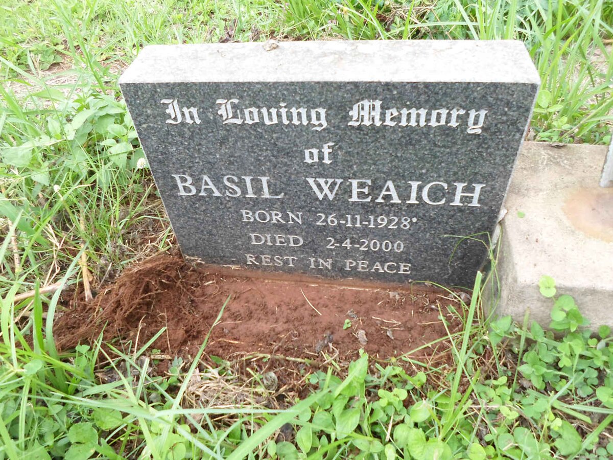 WEAICH Basil 1928-2000