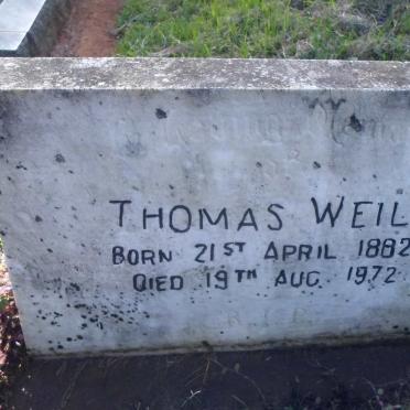 WEIL Thomas 1882-1972