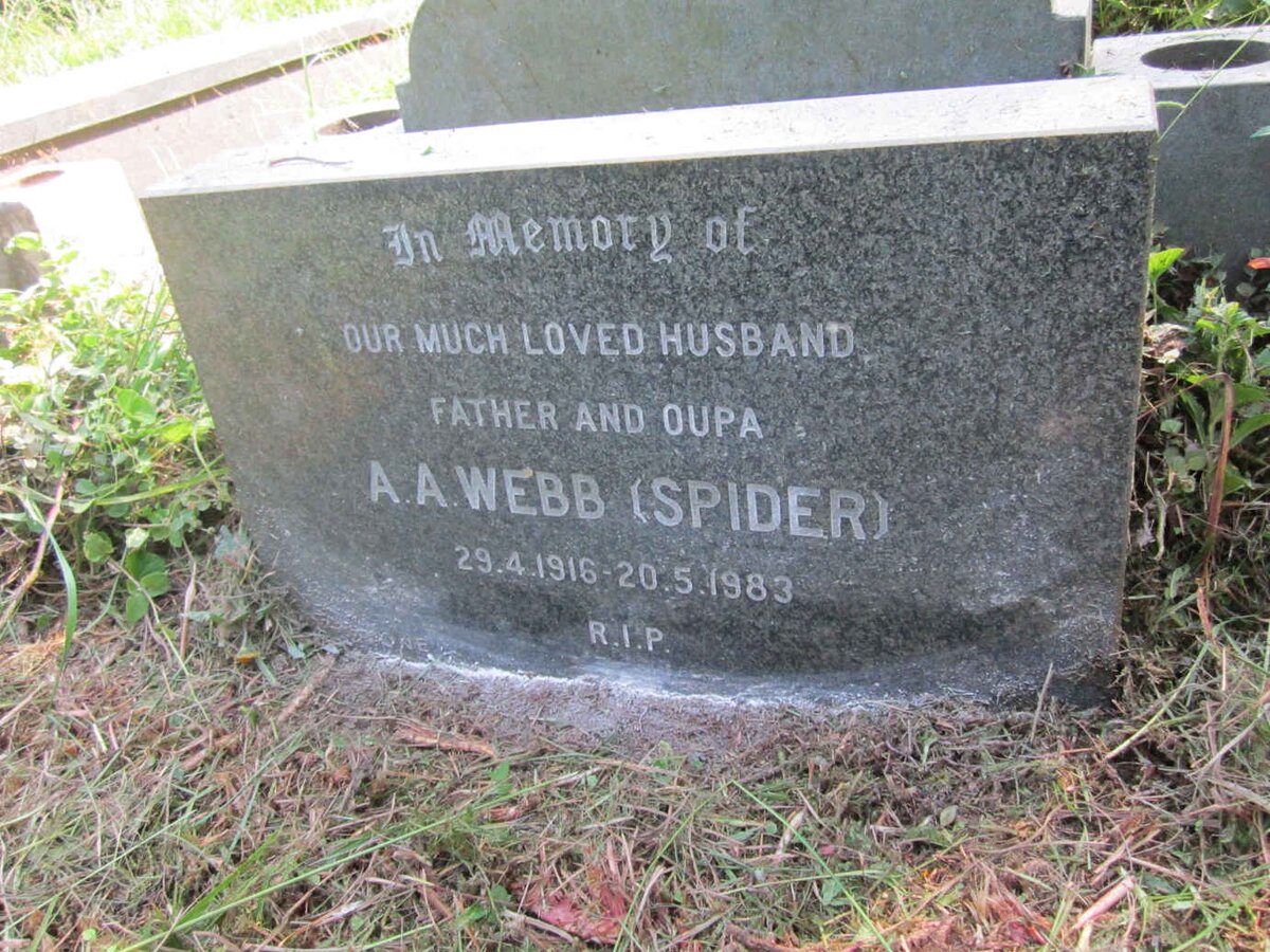 WEBB Athol Asquith 1916-1983