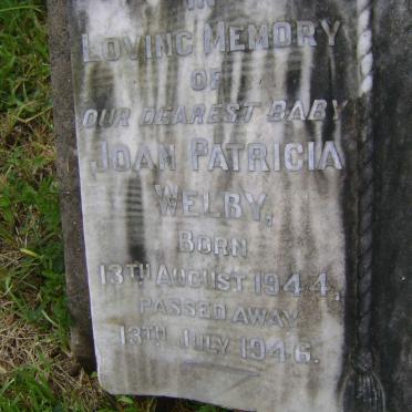 WELBY Joan Patricia 1944-1946