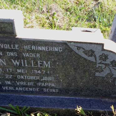 WESSELS Jan Willem 1947-1989 &amp; Anita ESPRANZA 1943-1989 