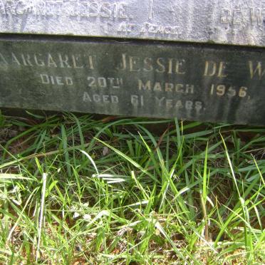 WET Thomas Jackson, de 1893-1945 &amp; Margaret Jessie -1956 :: MOORE Agnes Rosa