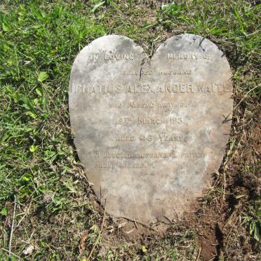 WAITE Ignatius Alexander -1931