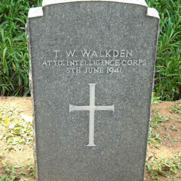 WALKDEN T.W. -1941