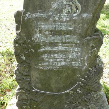 WARWICK George 1856-1939