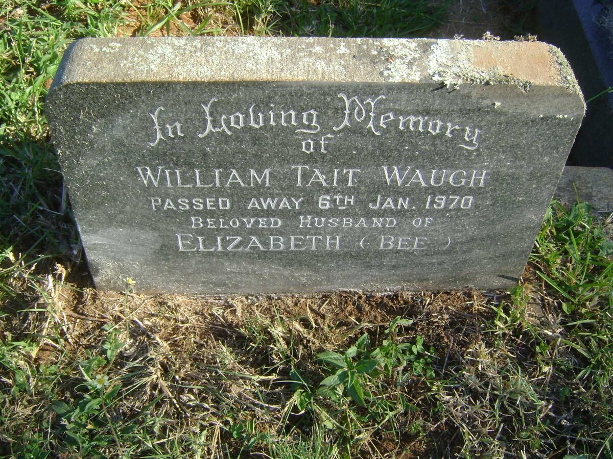 WAUGH William Tait -1970