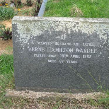 WARDLE Verne Hamilton -1968