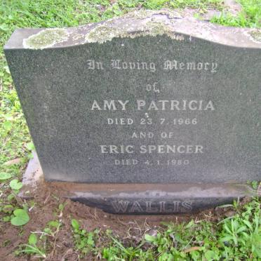 WALLIS Eric Spencer -1980 &amp; Amy Patricia -1966