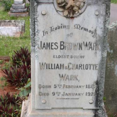 WARK William -1928 &amp; Charlotte -1924 :: WARK James Brown 1882-1921