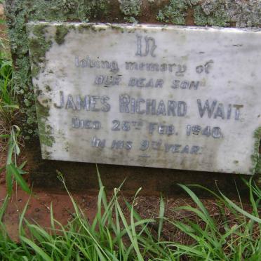 WAIT James Richard -1940