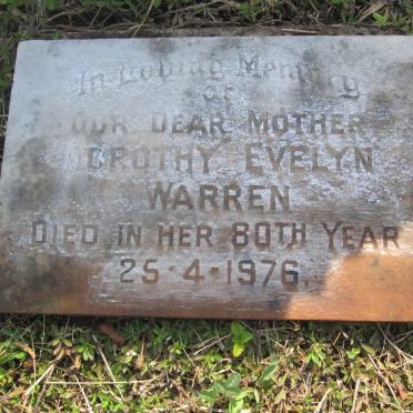 WARREN Dorothy Evelyn -1976