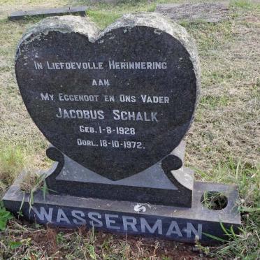 WASSERMAN Jacobus Schalk 1928-1972