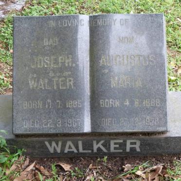 WALKER Joseph Walter 1885-1967 &amp; Augustus Maria 1888-1978