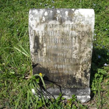 WALTON Charles Westly 1876-1938 &amp; Beenie R. 1876-1934