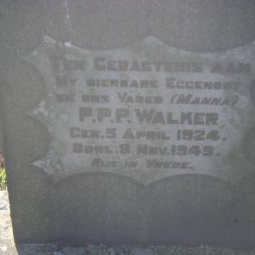 WALKER P.P.P. 1924-1949