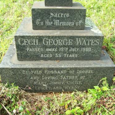 WATES Cecil George -1960