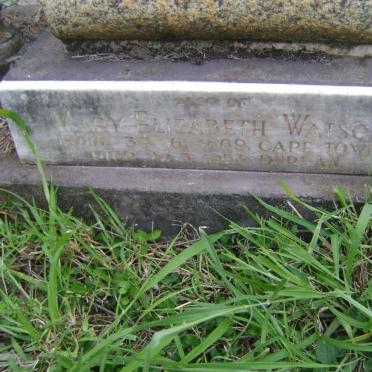 WATSON James Arthur 1867-1940 &amp; Mary Elizabeth 1869-1953