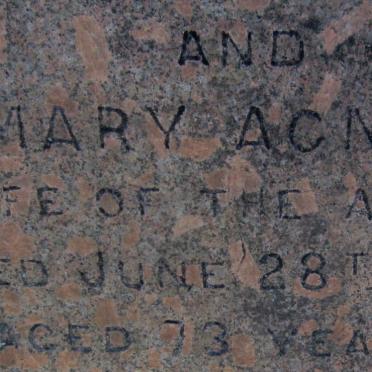 WALKER Mary Agnes -1938