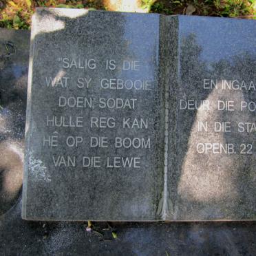 WALT Hendrina Johanna Elsenbie, van der nee JOOSTE 1907-1997 