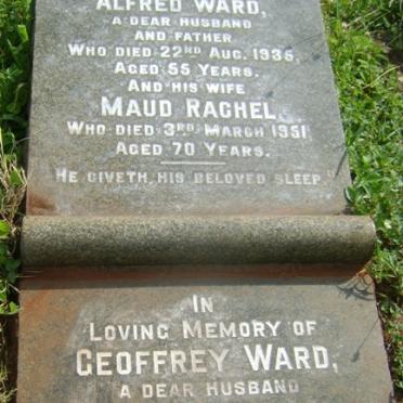WARD Alfred -1935 &amp; Maud Rachel -1951 :: WARD Geoffrey -1964