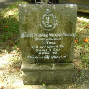 WRIGHT Thomas William 1891-1936