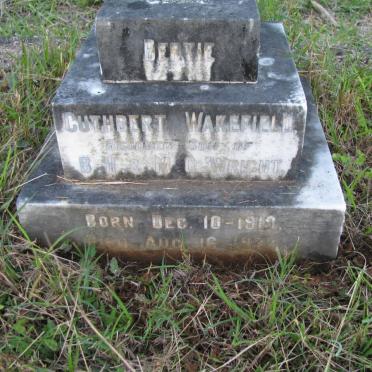 WRIGHT Cuthbert Wakefield 1919-1929