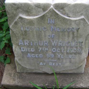 WRIGLEY Arthur -1939