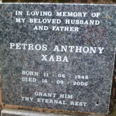 XABA Petros Anthony 1948-2006