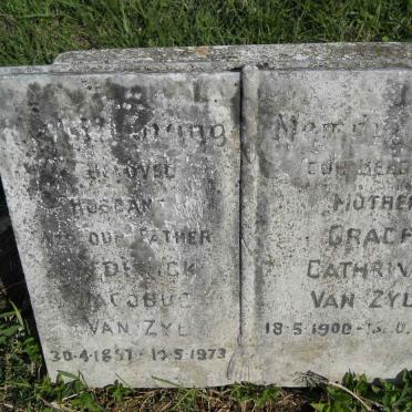 ZYL Frederick Jacobus, van 1897-1973 &amp; Grace Cathrina 1900-1977