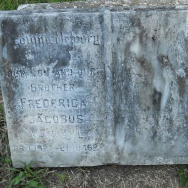 ZYL Frederick Jacobus, van 1923-1968