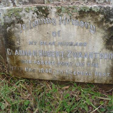 ZWAARTBOOI Gladman Hubert -1940