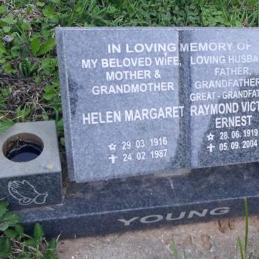 YOUNG Raymond Victor Ernest 1919-2004 &amp; Helen Margaret 1916-1987