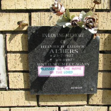 ALBERS Heinrich Ludwig 1927-1997