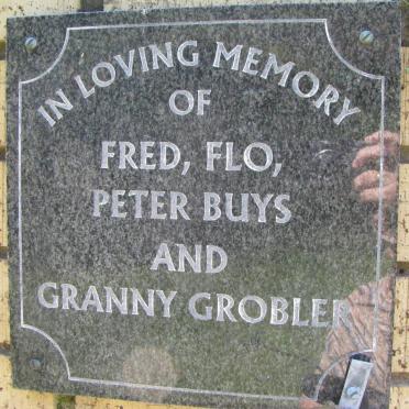 BUYS Fred :: BUYS Flo :: BUYS Peter :: GROBLER Granny