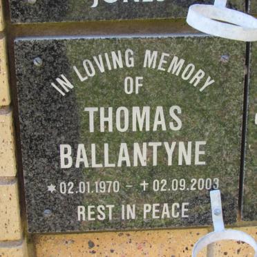 BALLANTYNE Thomas 1970-2003