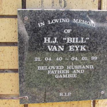 EYK H.J., van 1940-1999
