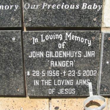 GILDENHUIS John 1956-2002