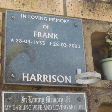 HARRISON Frank 1933-2003