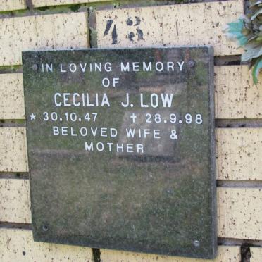 LOW Cecilia J. 1947-1998