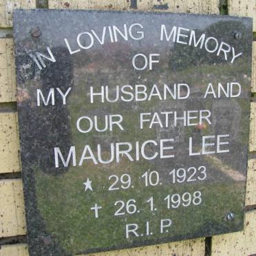 LEE Maurice 1923-1998