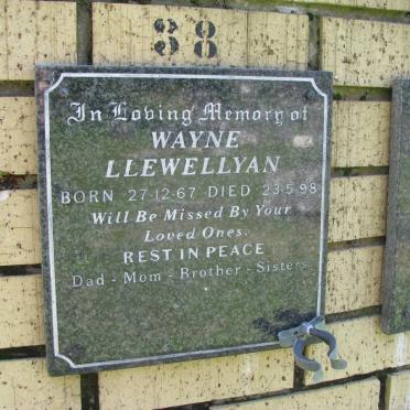 LLEWELLYAN Wayne 1967-1998