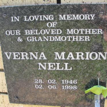 NELL Verna Marion 1946-1998