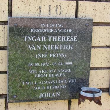 NIEKERK Ingar Therese, van nee PRINS 1972-1999