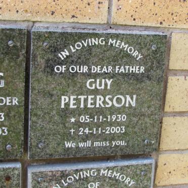 PETERSON Guy 1930-2003